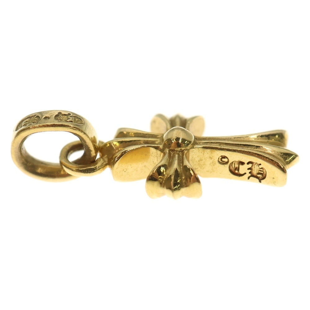 CHROME HEARTS(クロムハーツ) 22K CRS BBYFAT P/DIA ベイビーファットクロス PAVEダイヤ ペンダントトップ ゴールド BCA035