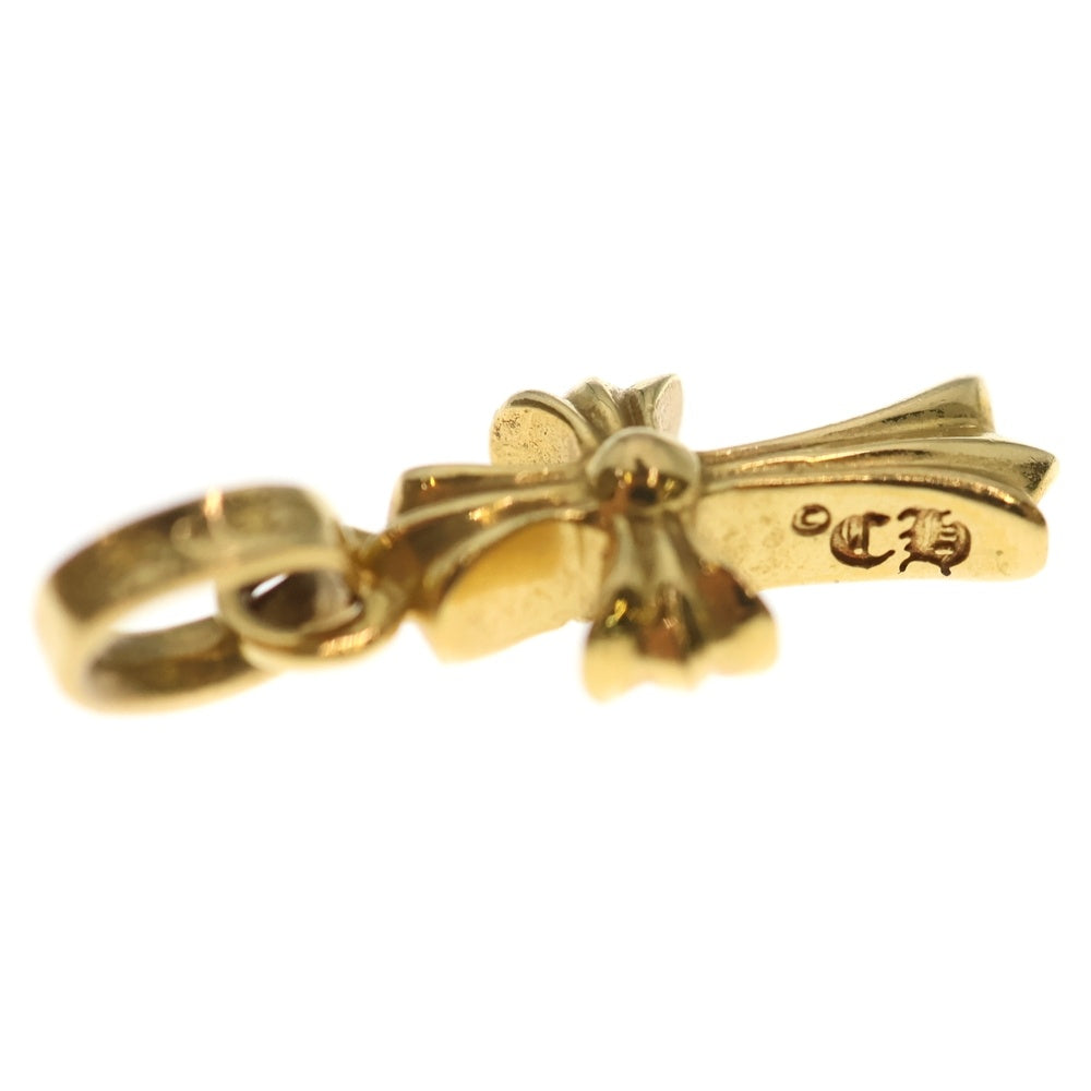 CHROME HEARTS(クロムハーツ) 22K CRS BBYFAT P/DIA ベイビーファットクロス PAVEダイヤ ペンダントトップ ゴールド BCA035