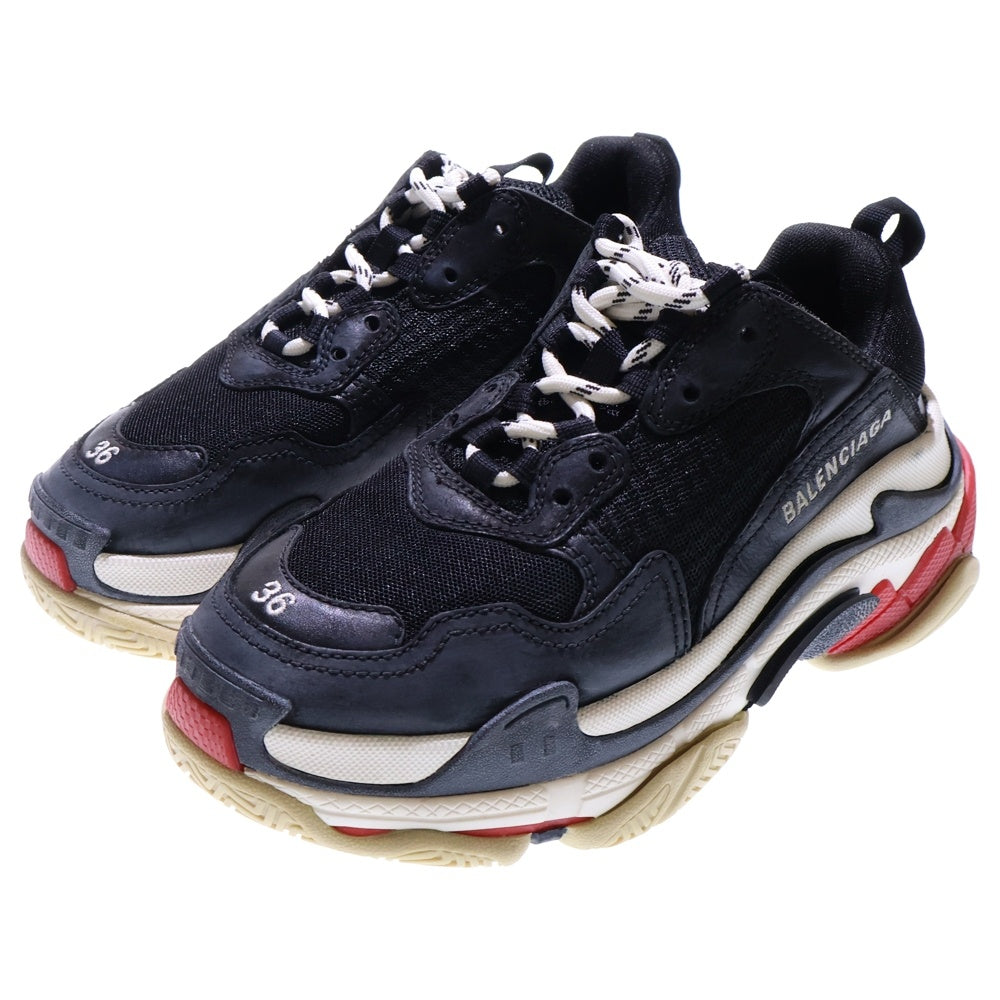 BALENCIAGA(バレンシアガ) TRIPLE S トリプルエス トリエス ローカット ダッドスニーカー シューズ 533882 ブラック