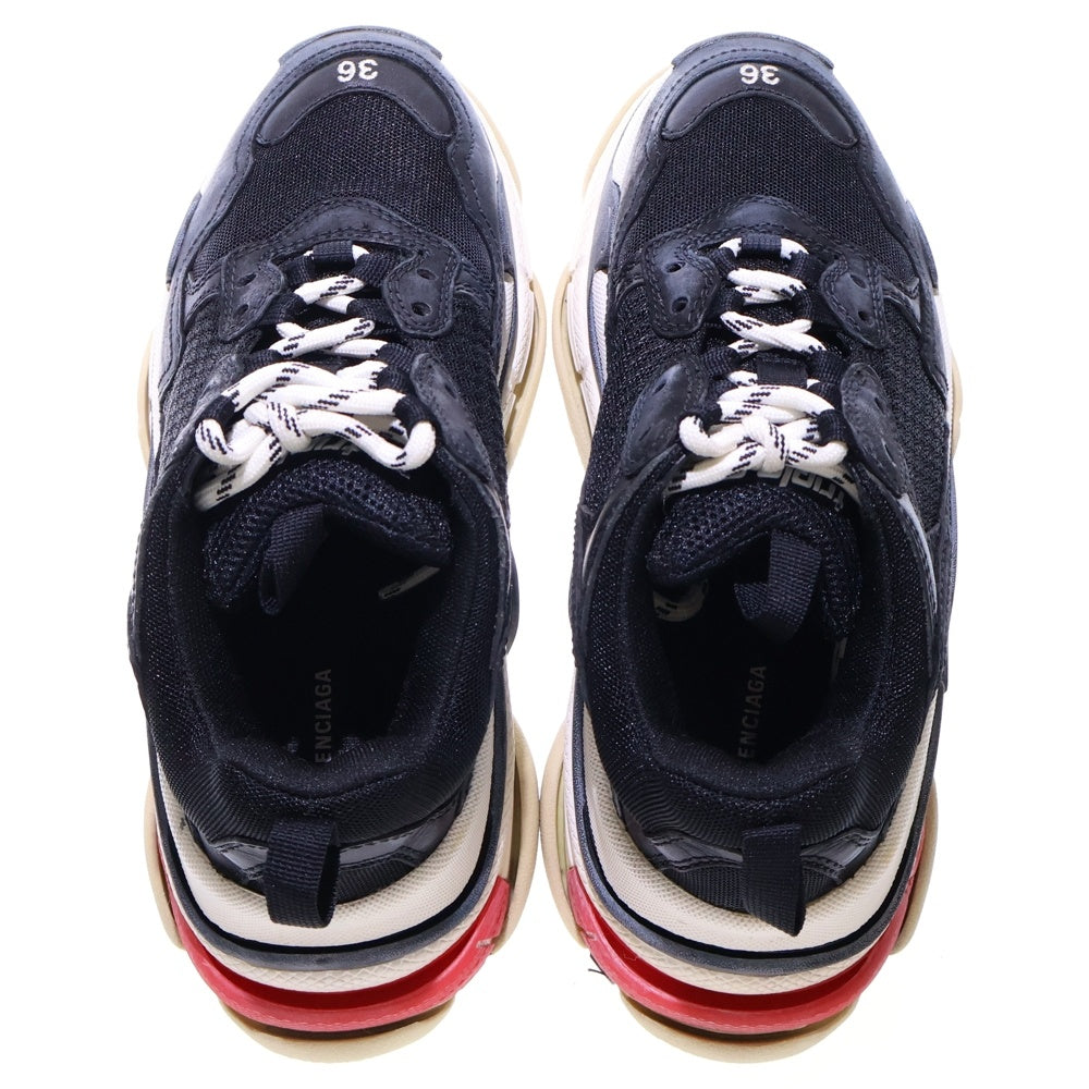 BALENCIAGA(バレンシアガ) TRIPLE S トリプルエス トリエス ローカット ダッドスニーカー シューズ 533882 ブラック