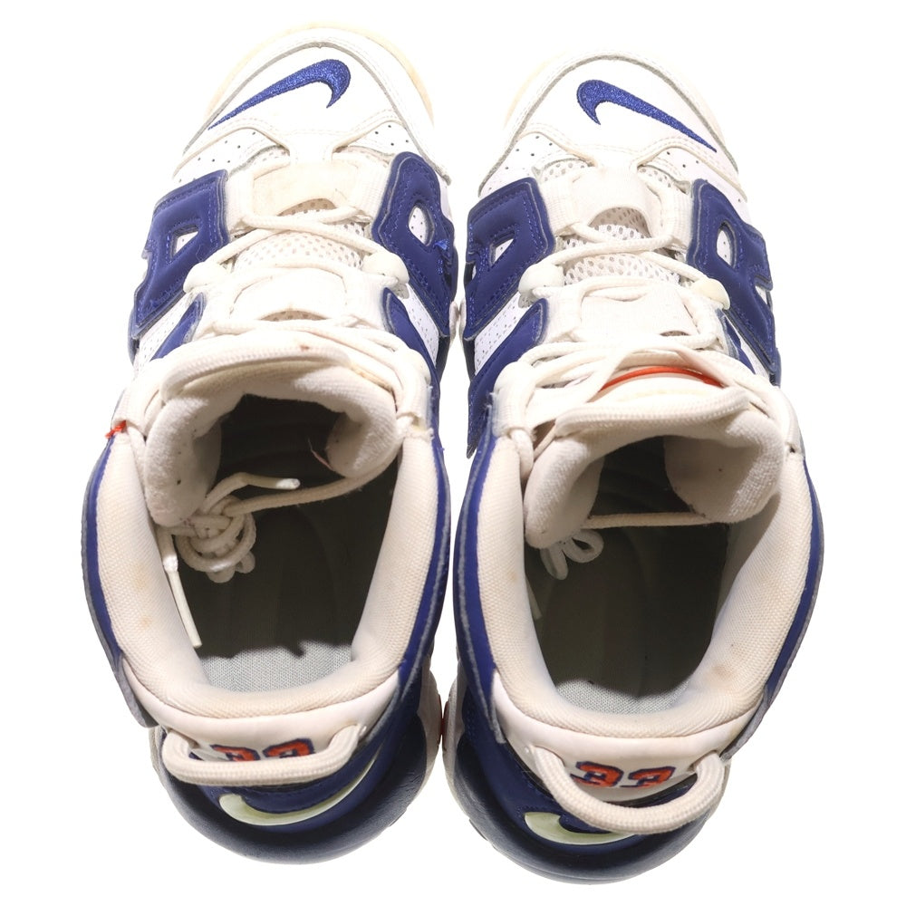 NIKE(ナイキ) AIR MORE UPTEMPO 96 921948-101 エアモアアップテンポ ハイカットスニーカー ホワイト/ブルー US6/24cm