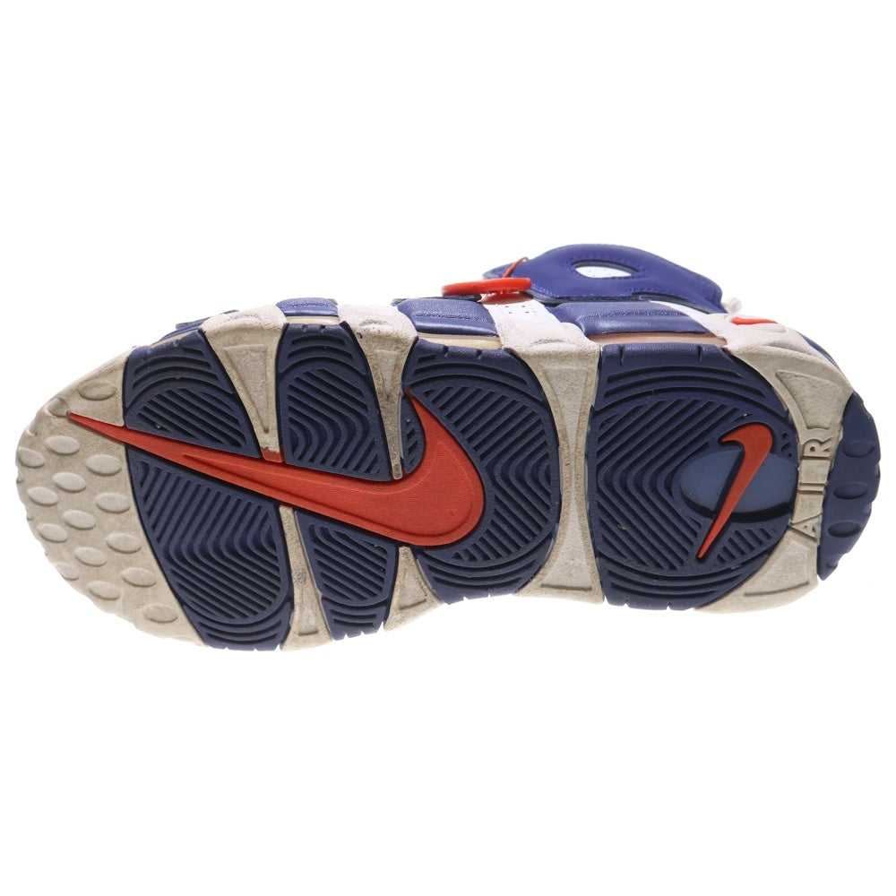 NIKE(ナイキ) AIR MORE UPTEMPO 96 921948-101 エアモアアップテンポ ハイカットスニーカー ホワイト/ブルー US6/24cm