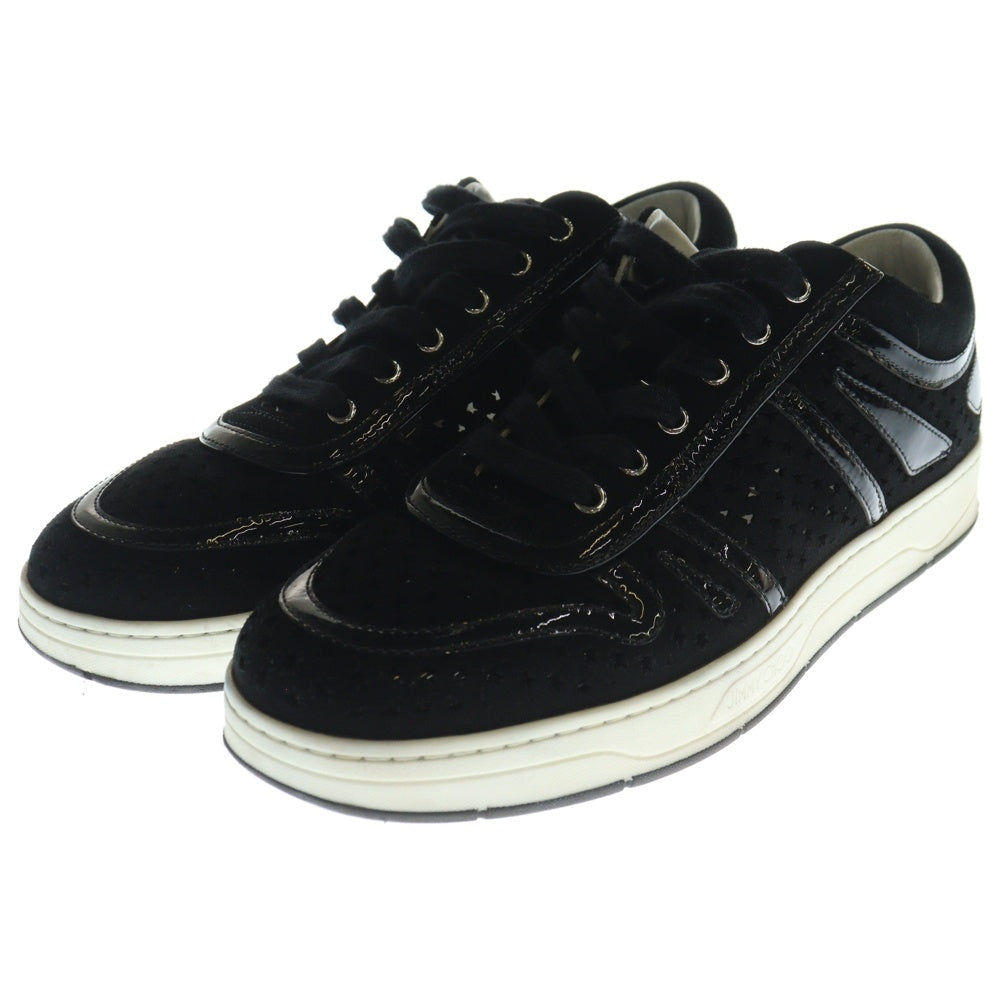 JIMMY CHOO(ジミーチュウ) スターデザイン ローカットスニーカー ブラック