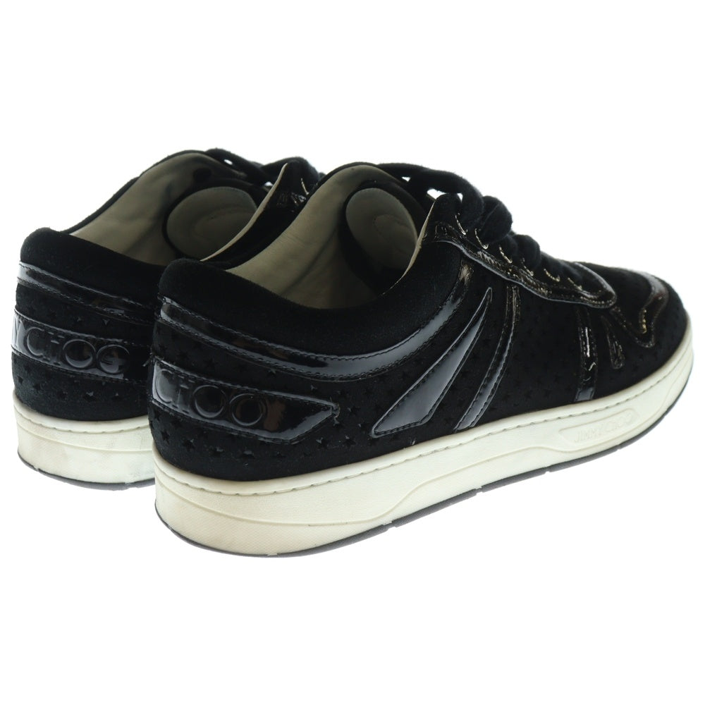 JIMMY CHOO(ジミーチュウ) スターデザイン ローカットスニーカー ブラック