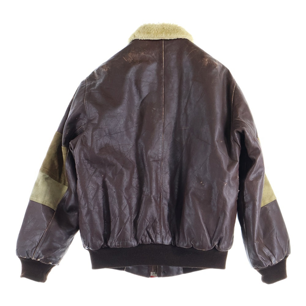 C.P. Company(シーピーカンパニー) 80s VINTAGE DUTCH POLICE FLIGHT JACKET ダッチポリス フライトジャケット ブラウン