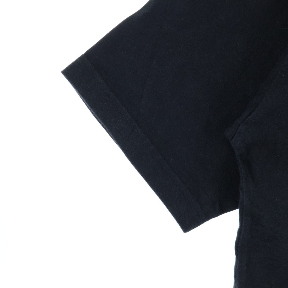 BALENCIAGA(バレンシアガ) 20SS GYM WEAR ジム ウェアー ロゴプリント クルーネック 半袖Tシャツ カットソー ブラック HT87 620969 TIVD5 100