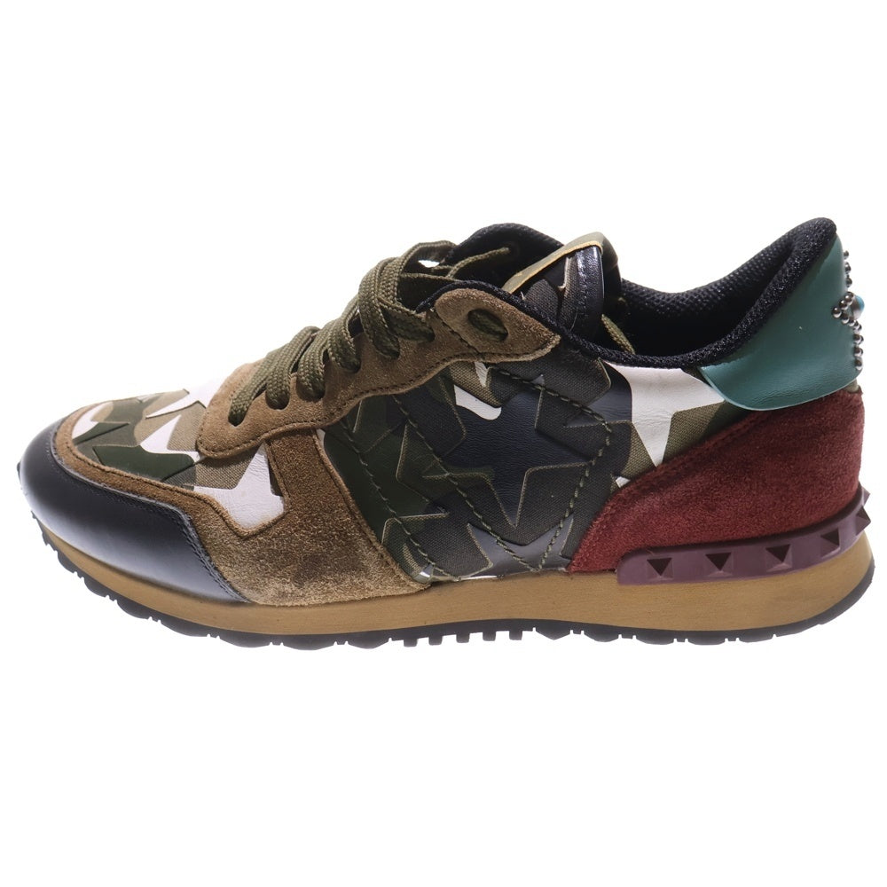 VALENTINO(ヴァレンティノ) ロックランナー スタッズ付き ローカットスニーカー 41 TM723Y2