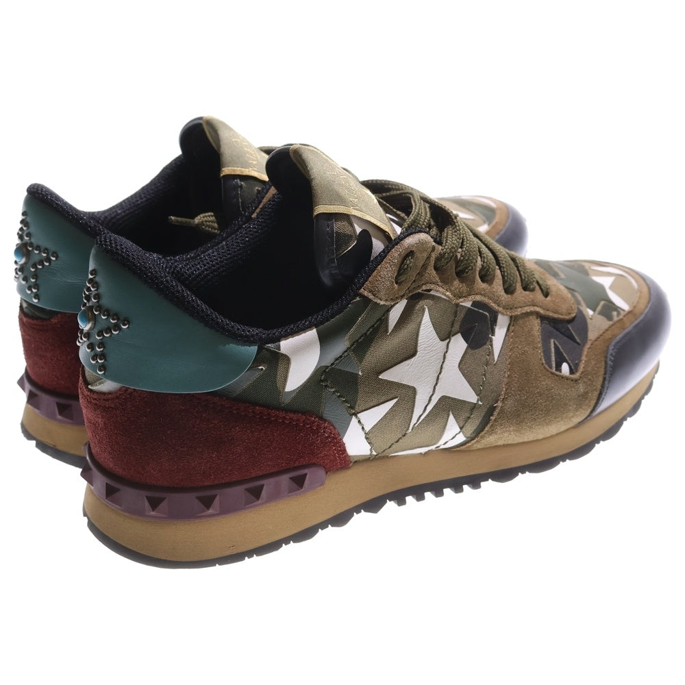 VALENTINO(ヴァレンティノ) ロックランナー スタッズ付き ローカットスニーカー 41 TM723Y2