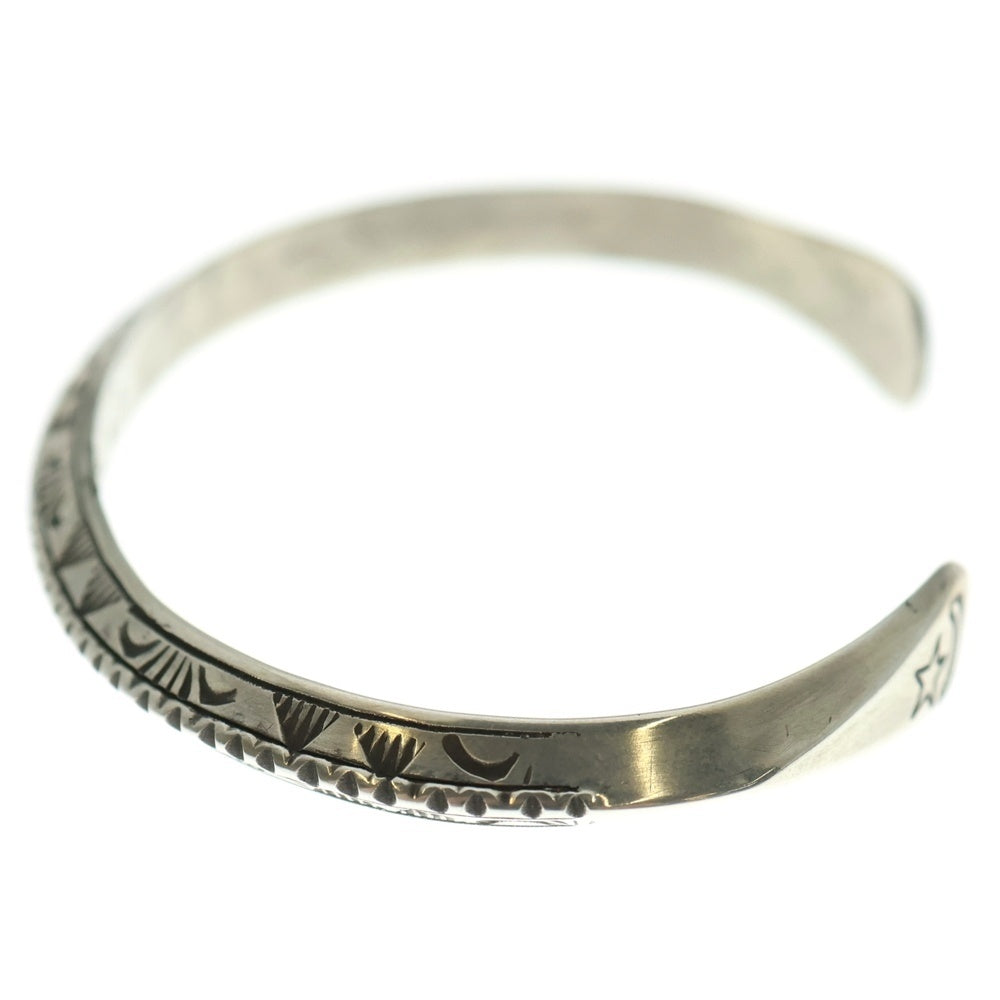 INDIAN JEWELRY(インディアンジュエリー) WS ナバホ族 バングル シルバー