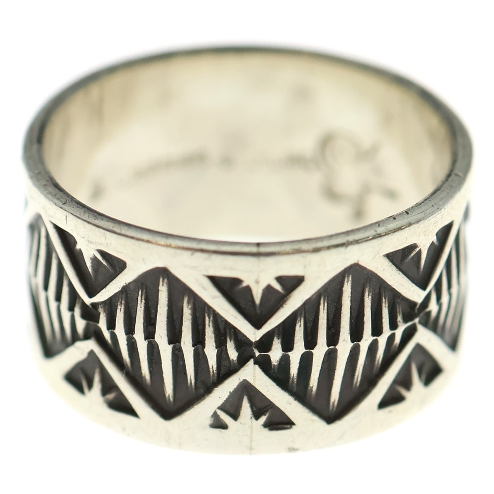 INDIAN JEWELRY(インディアンジュエリー) D.Cadman ナバホ族 シルバーリング