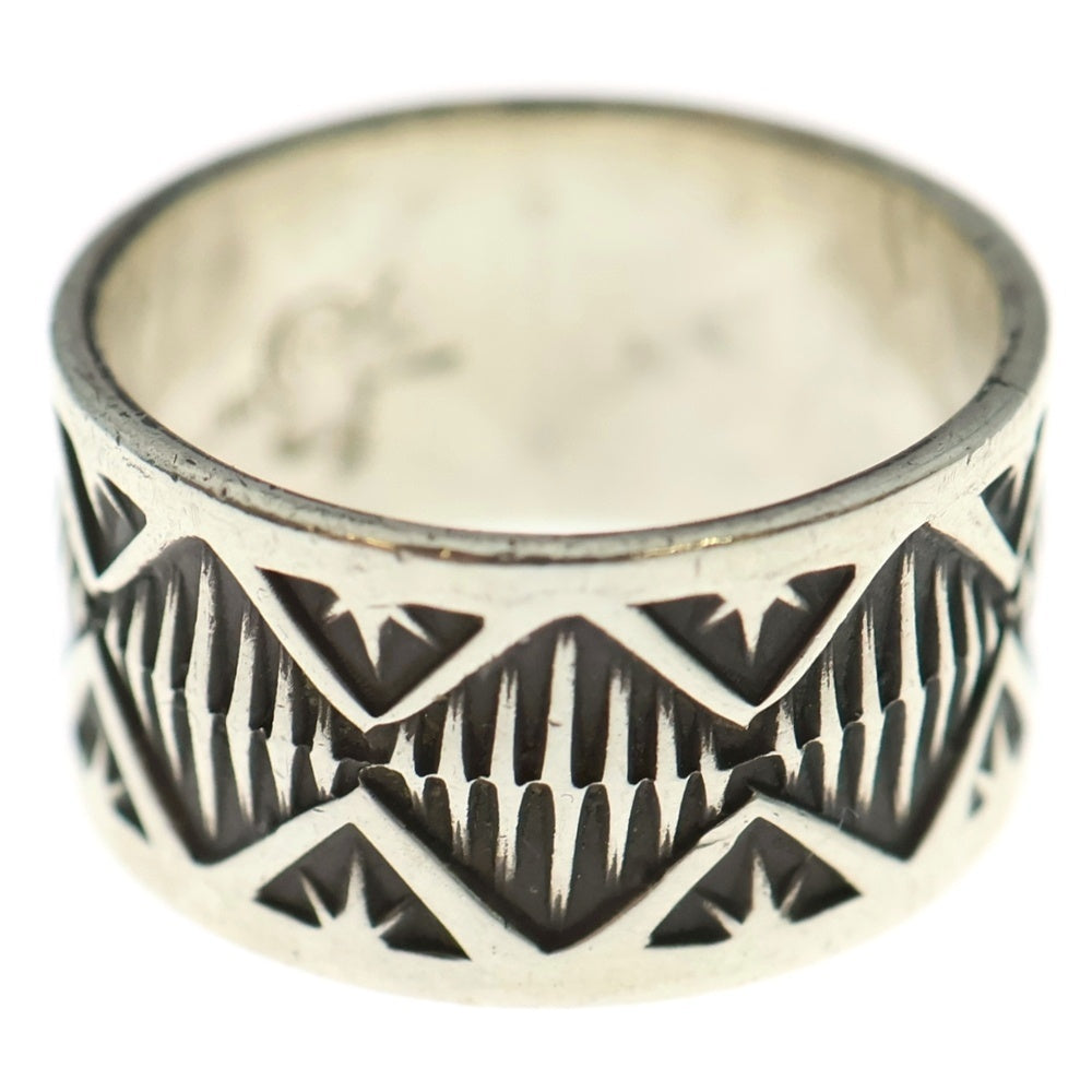 INDIAN JEWELRY(インディアンジュエリー) D.Cadman ナバホ族 シルバーリング