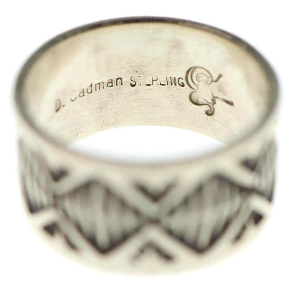INDIAN JEWELRY(インディアンジュエリー) D.Cadman ナバホ族 シルバーリング