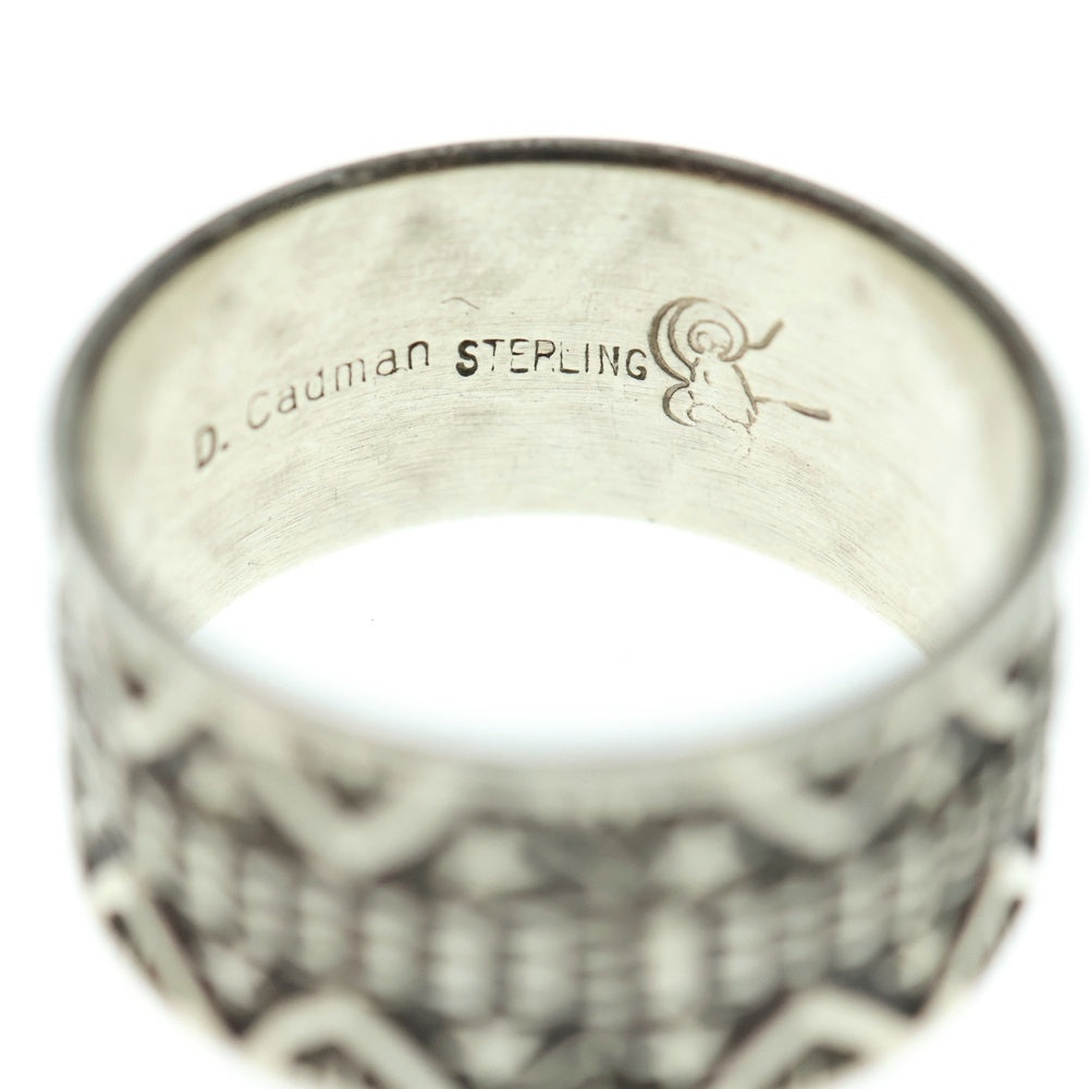 INDIAN JEWELRY(インディアンジュエリー) D.Cadman シルバー リング