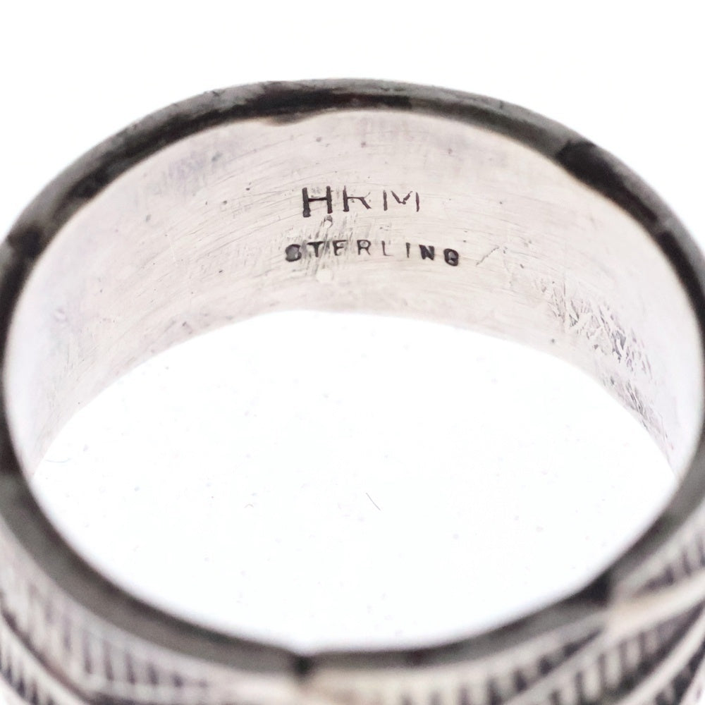INDIAN JEWELRY(インディアンジュエリー) HRM ナバホ族 リング シルバー