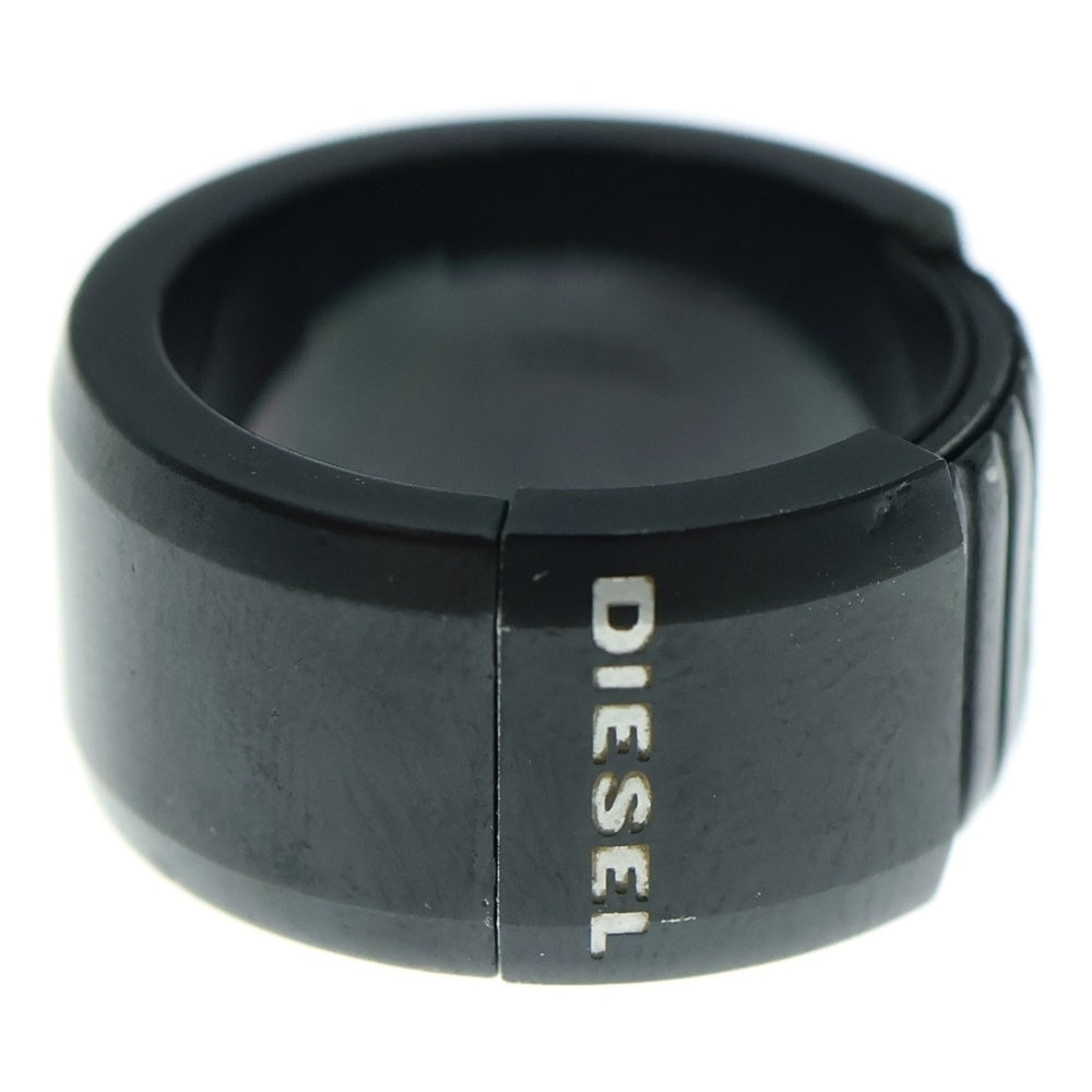 DIESEL(ディーゼル) スライドロゴ リング ブラック