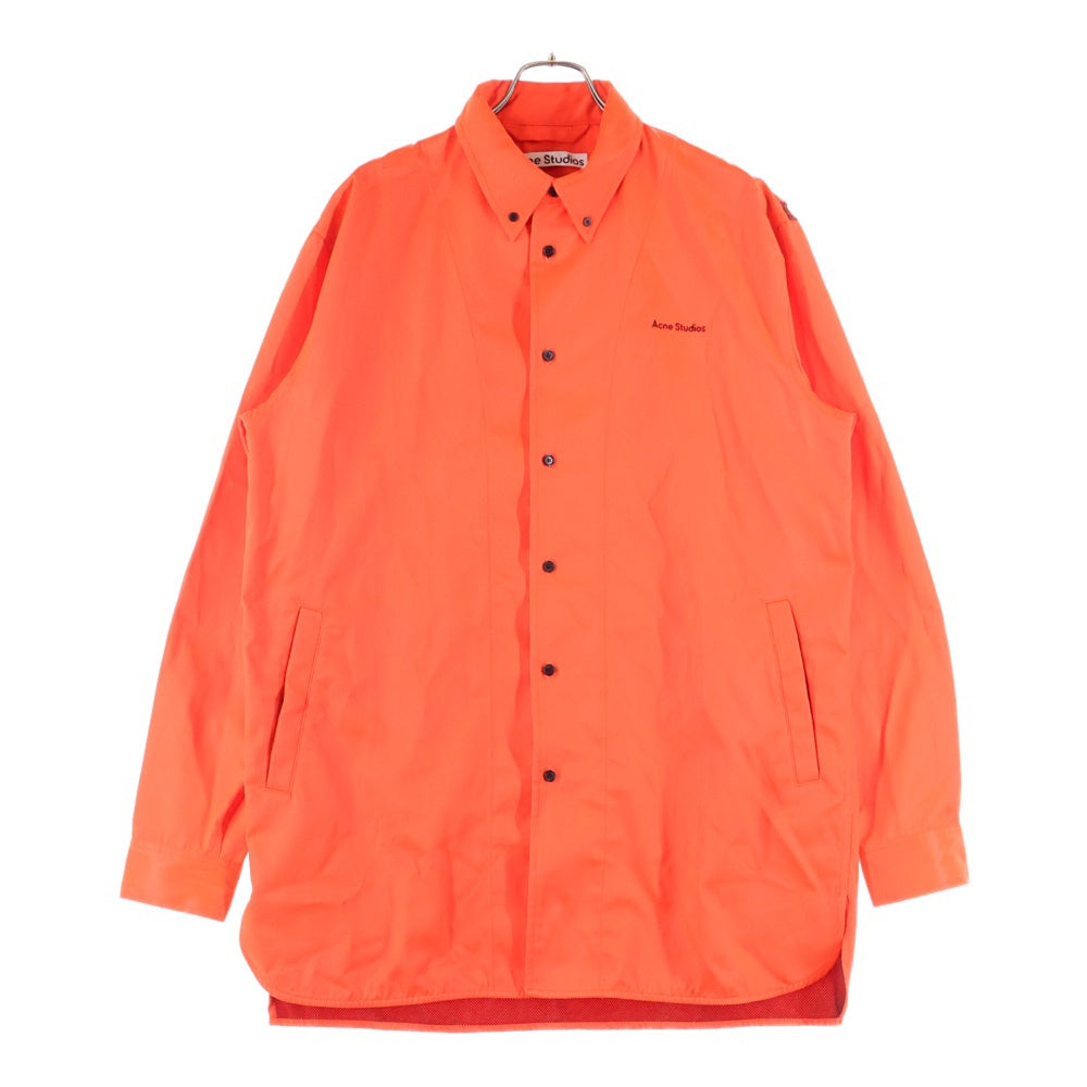 Acne Studios(アクネ ストゥディオズ) Shirt Jacket シャツジャケット ブルゾン FN-MN-OUTW000600-B90 オレンジ