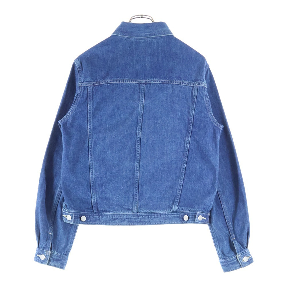 AURALEE(オーラリー) 23SS SELVEDGE LIGHT DENIM BLOUSON セルビッジ ライトデニム トラッカージャケット ブルゾン インディゴ A22AB03SD