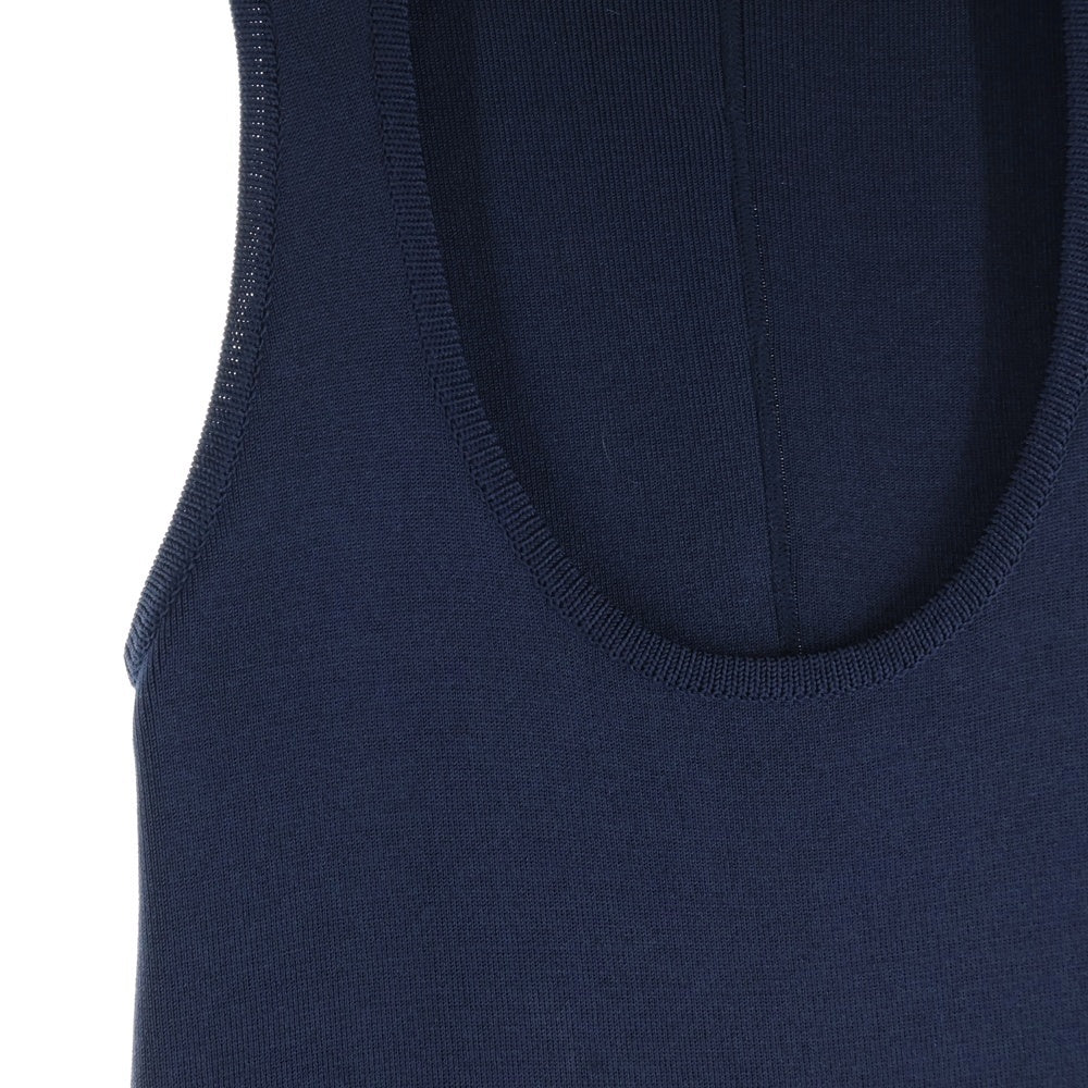 BIOTOP(ビオトープ) BIOTOP ノースリーブ ワンピース ネイビー