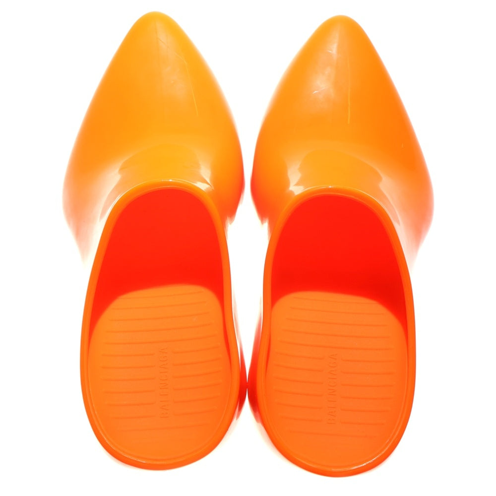 BALENCIAGA(バレンシアガ) TECHNO CLOG テクノフロッグ ミュールシューズ 739861 オレンジ