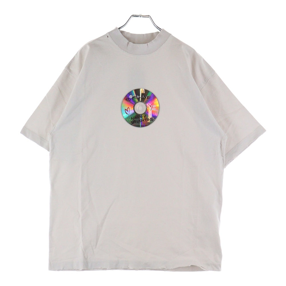 BALENCIAGA(バレンシアガ) TO MY LOVE HAPPY VALENTINE TEE トゥマイラブ ハッピーバレンタイン CD 半袖Tシャツ ブラック 764235 TQVE4