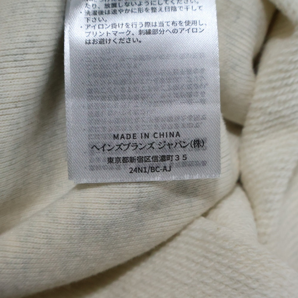 SOPHNET.(ソフネット) ×Champion Reverse Weave Crew リバースウィーブ クルーネック スウェット トレーナー アイボリー C8-Z009