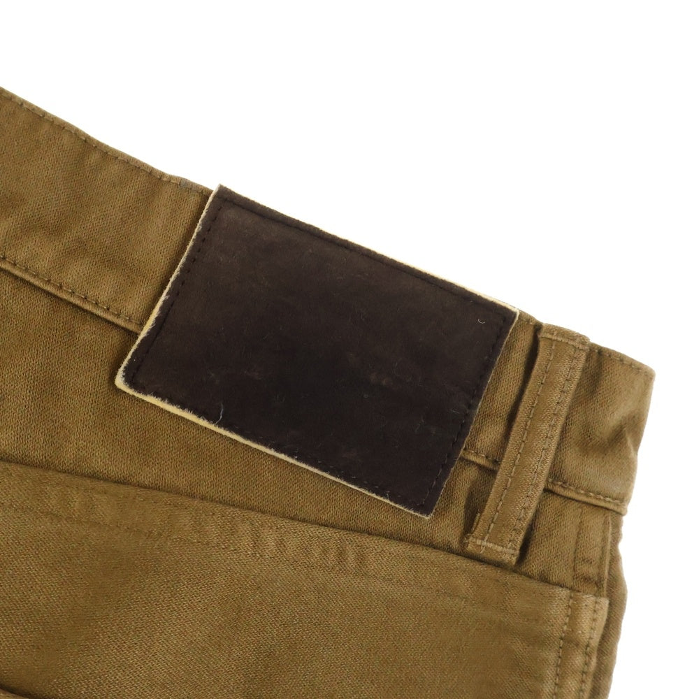 VISVIM(ヴィスヴィム) FLUXUS 10 MOLESKIN CHINO PANTS モールスキン チノパンツ ブラウン 0124205008001