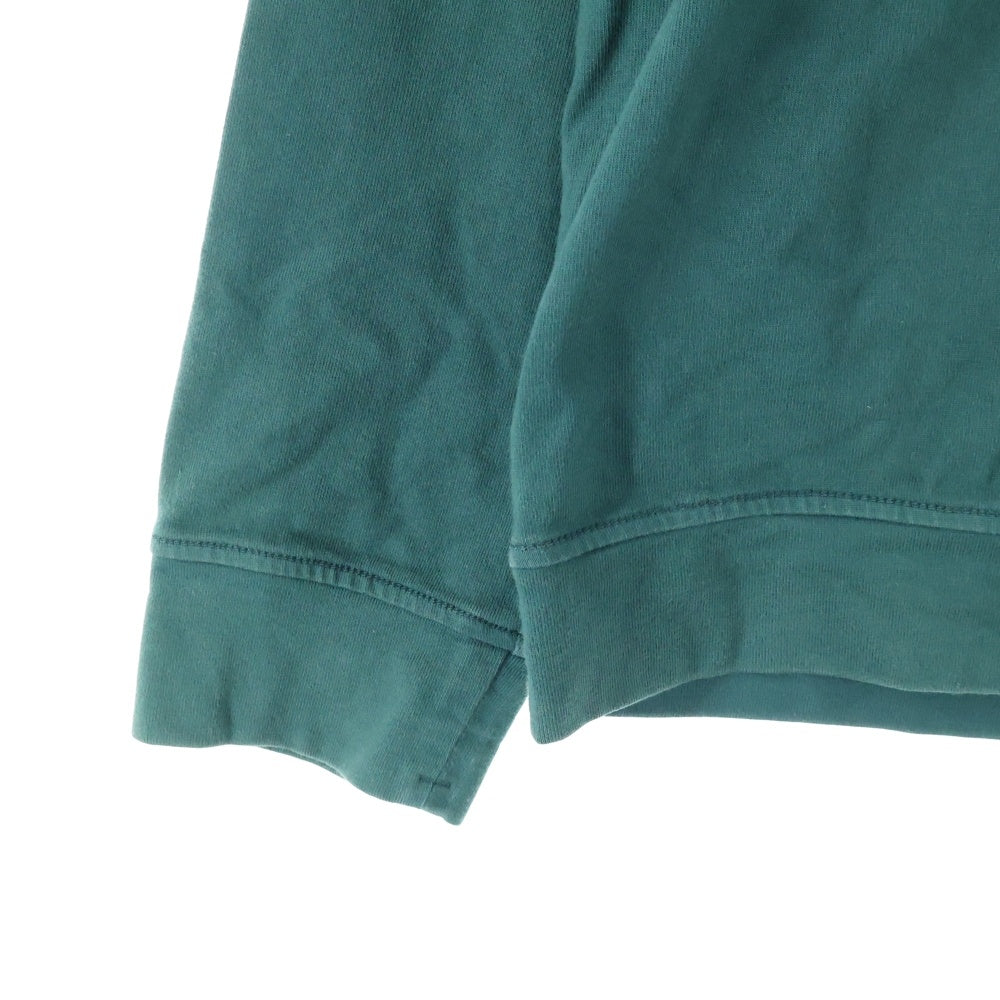 STONE ISLAND(ストーンアイランド) ガーメントダイスウェット アームロゴパッチ ロングスリーブTシャツ グリーン 101563750