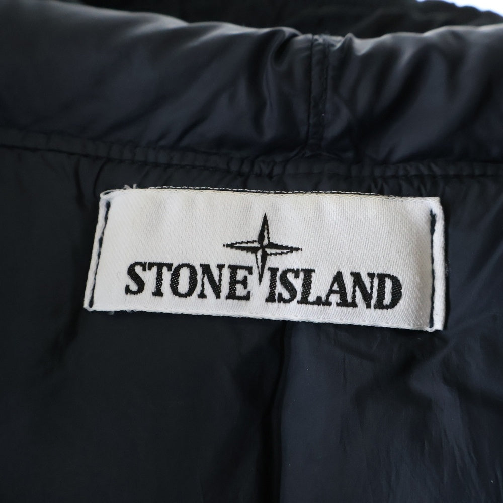STONE ISLAND(ストーンアイランド) 22AW ナイロンメタル イン エコナイロン リジェネレート ダウンジャケット 771543619 ブラック