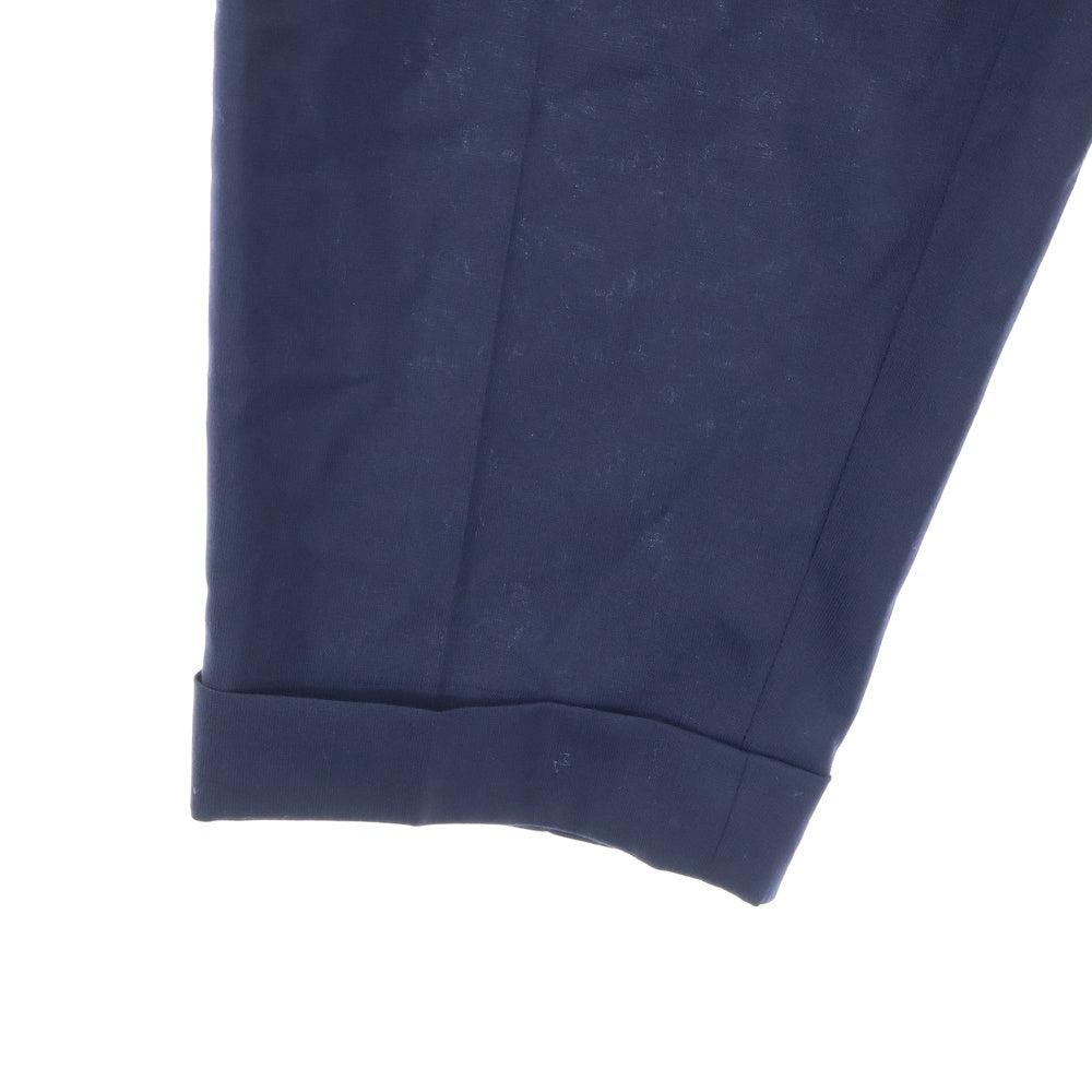 kolor(カラー) スラックスパンツ ネイビー 19SCM-P20112