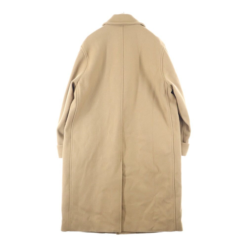 Graphpaper(グラフペーパー) Wool Cashmere Long Coat ウールカシミヤロングコート ベージュ GM184-10511B