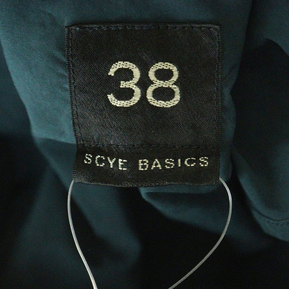 SCYE BASICS(サイベーシックス) ジップアップ ナイロンジャケット カーキ 5120-71526