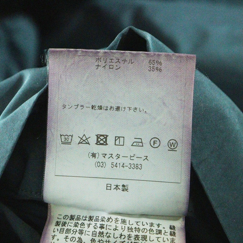 SCYE BASICS(サイベーシックス) ジップアップ ナイロンジャケット カーキ 5120-71526