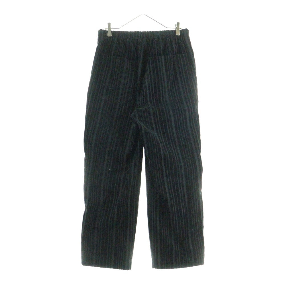 AUBETT(オーベット) AUBETT オーベット ランダムコーデュロイ パンツ ブラック 21-01-001