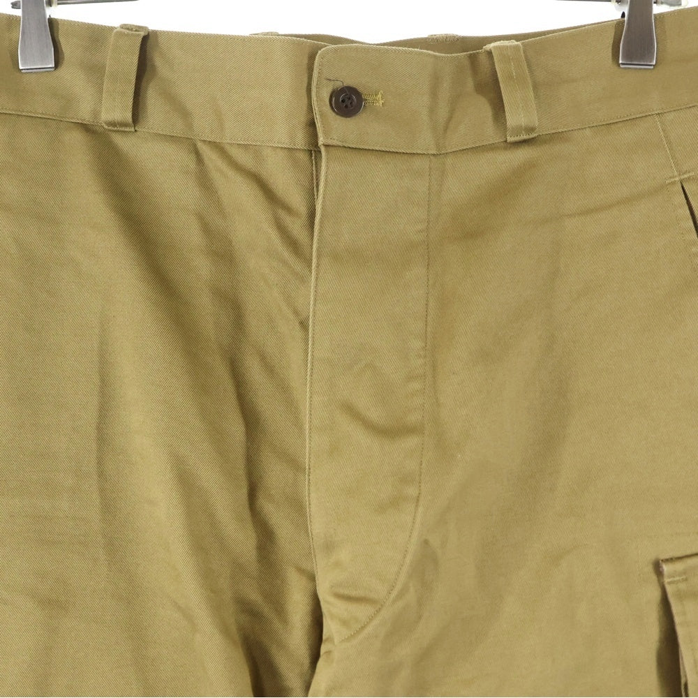 EDIFICE(エディフィス) 21SS Ets.MATERIAUX French ARMY M47 カーゴパンツ カーキ 21-030-300-2601-1-0