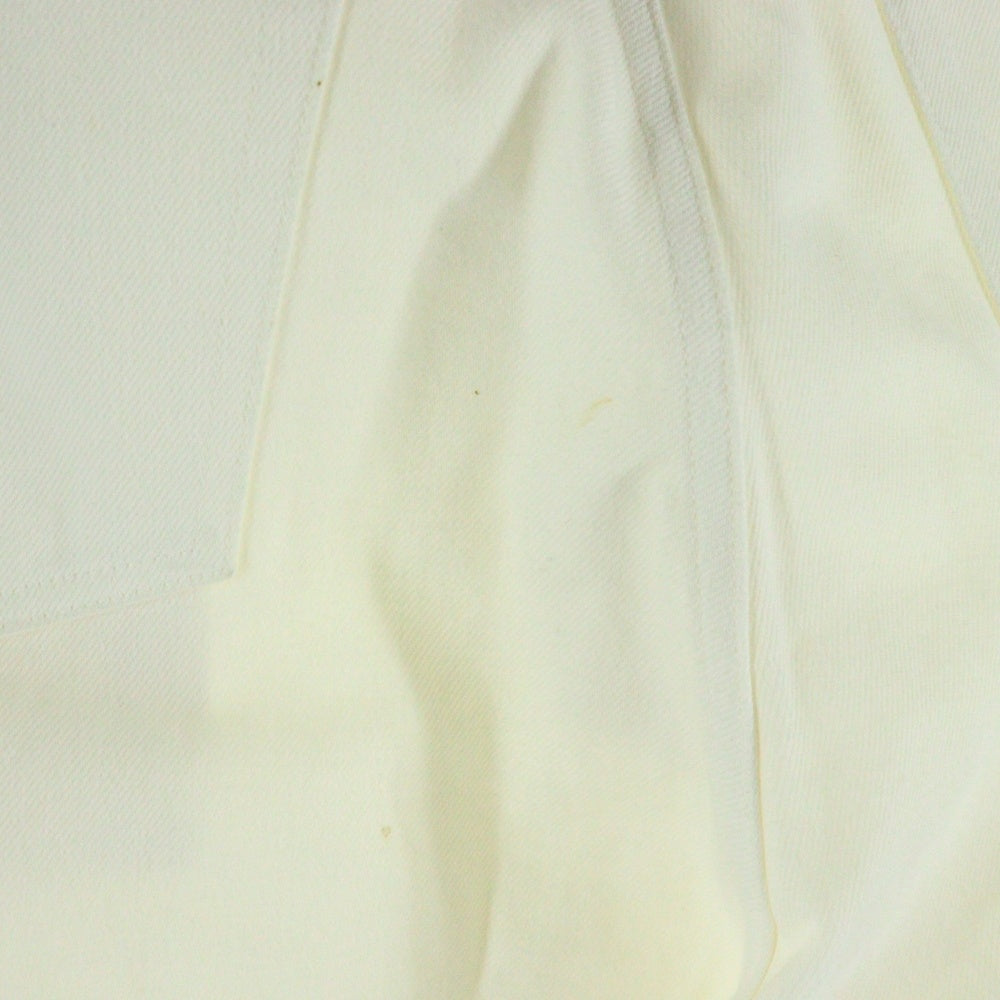 HERILL(ヘリル) HERILL ヘリル タックデニムワイドトラウザーズパンツ アイボリー 21-030-HL-8000-1