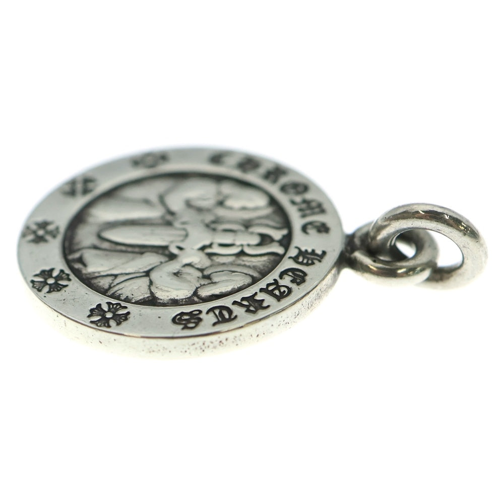 CHROME HEARTS(クロムハーツ) CHRM ANGL MDL V2 エンジェルメダルチャーム ペンダントトップ シルバーBCA229