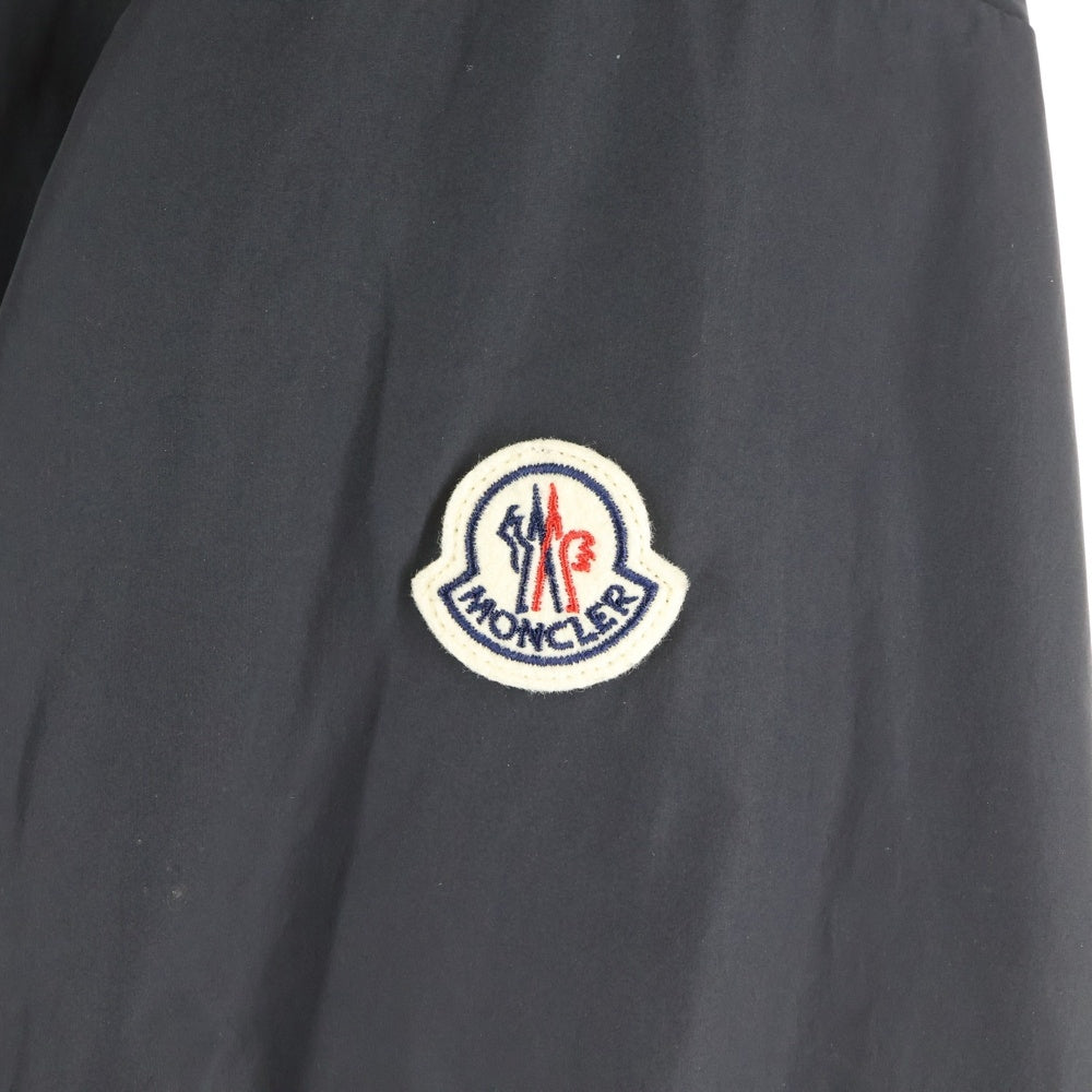 MONCLER(モンクレール) Remoray ウィンド アームロゴパッチ ジップアップ ナイロンジャケット ブラック I10931A00119 54A91