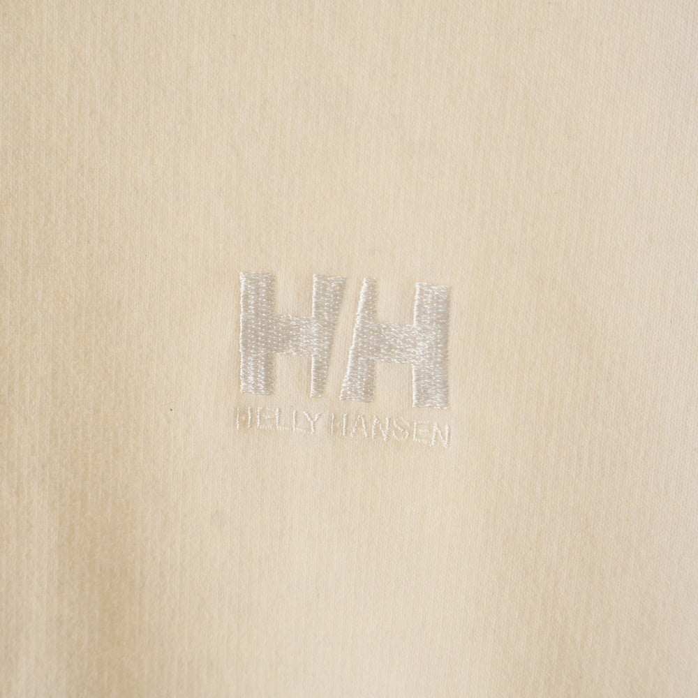 HELLY HANSEN(ヘリーハンセン) ロゴ刺繍 プルオーバーフーディーパーカー ホワイト