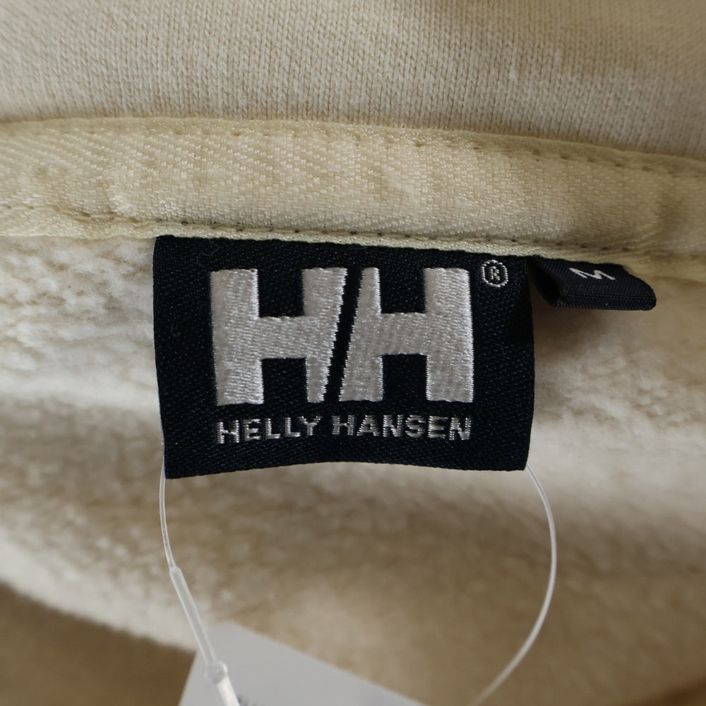 HELLY HANSEN(ヘリーハンセン) ロゴ刺繍 プルオーバーフーディーパーカー ホワイト