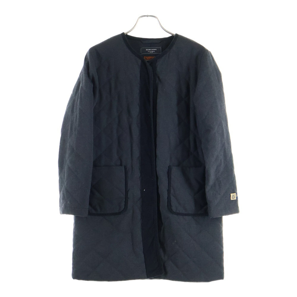 BEAMS(ビームス) Thermore 中綿キルティングコート ブラック