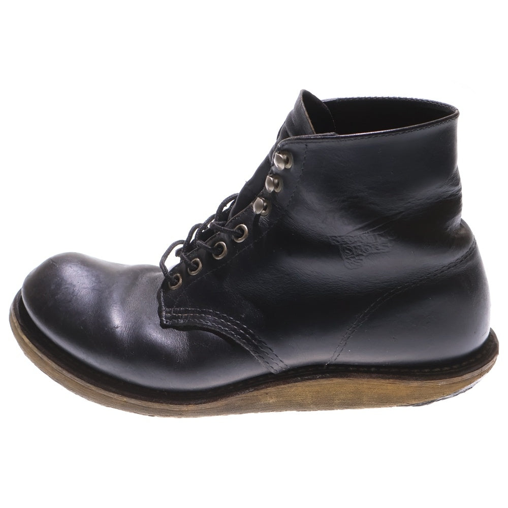 RED WING(レッド ウイング) CLASSIC WORK 6INCH 8165 クラシックワーク ブーツ ブラック