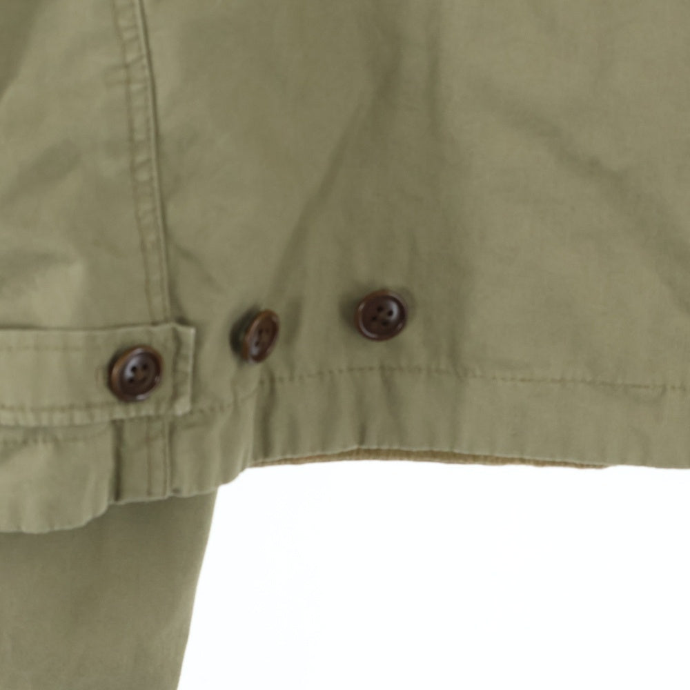 POLO RALPH LAUREN(ポロラルフローレン) バックロゴ刺繡 ミリタリージャケット カーキ