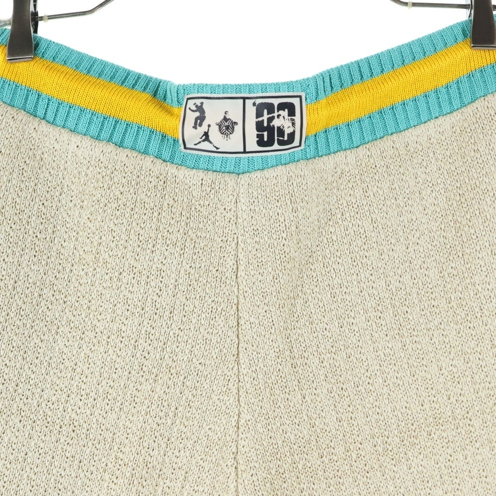 JORDAN BRAND(ジョーダンブランド) ロゴ刺繍 アクリルハーフパンツ ベージュ FD4242-237