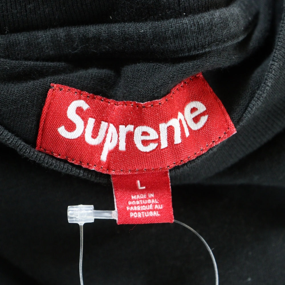 SUPREME(シュプリーム) 24SS Small Box Tee スモールボックスロゴ刺繍 半袖Tシャツ ブラック