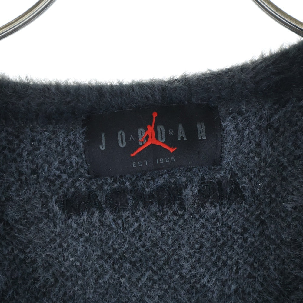 JORDAN BRAND(ジョーダンブランド) CARDIGAN DK SMOKE GREY ニットカーディガン スモークグレー FV7426-070