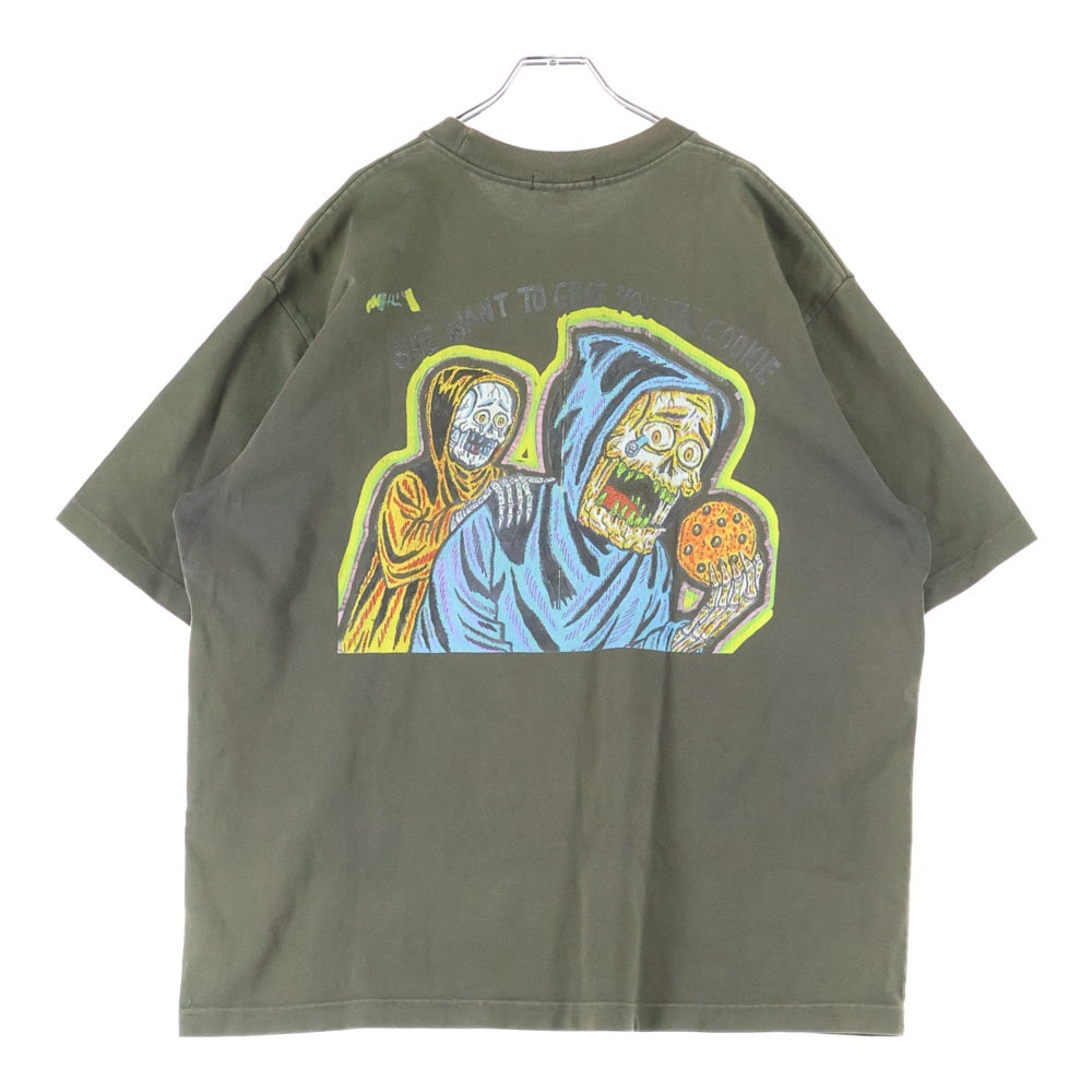 YEEZY SEASON 6(イージーシーズンシックス) XXXtentacion HOLY THE GATE TEE テンタシオン ホーリー・ザ・ゲート クルーネック半袖Tシャツ