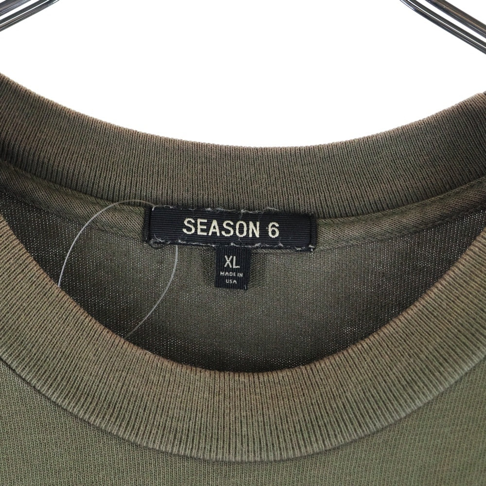 YEEZY SEASON 6(イージーシーズンシックス) XXXtentacion HOLY THE GATE TEE テンタシオン ホーリー・ザ・ゲート クルーネック半袖Tシャツ