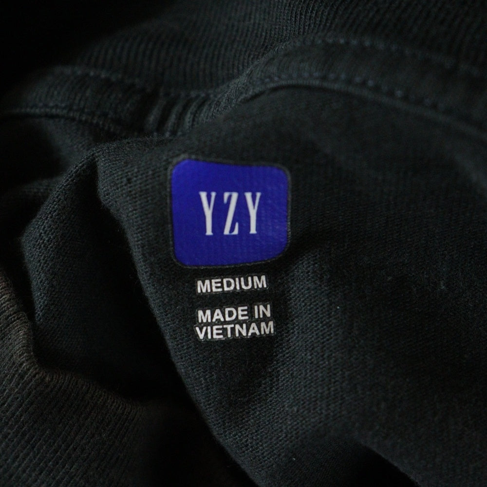 Yeezy Gap Engineered by Balenciaga(イージー ギャップ エンジニアードバイ バレンシアガ) Dove Long Sleeve Tシャツ ドーヴ ロゴプリント ロングスリーブTシャツ ブラック