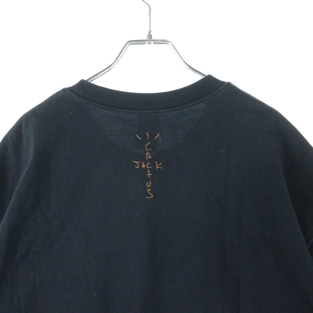 NIKE(ナイキ) 20SS×TRAVIS SCOTT NRG Ag Tee CU0460-010 トラヴィススコット カクタスジャック ポケット半袖Tシャツ カットソー ブラック