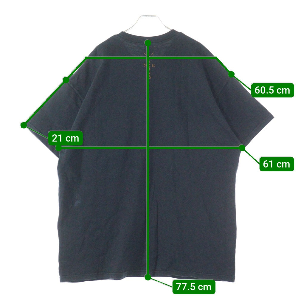 NIKE(ナイキ) 20SS×TRAVIS SCOTT NRG Ag Tee CU0460-010 トラヴィススコット カクタスジャック ポケット半袖Tシャツ カットソー ブラック